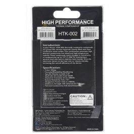 Cooler Master HTK 002 Pasta térmica, compuesto de silicona graso de alta conductividad, estable hasta 177°C