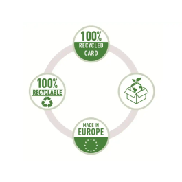 Esselte Caja de almacenaje mediana color blanco 365x265x205 mm Pack de 3 unidades