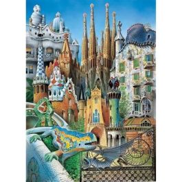 Collage gaudi - rompecabezas de 1000 piezas Precio: 27.50000033. SKU: B1FL44EFWZ