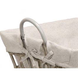 Cesto Rectangular Asas Gris Kipit 47X26CM (12 Unidades) Cesto Rectangular Asas Gris Kipit 47X26CM (12 Unidades)