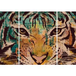 DKD Home Decor Cuadro Colonial Naranja Verde 100 x 140 cm Set de 3 Precio: 45.50000026. SKU: B1DNZXY4YJ