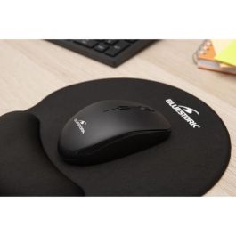 Bluestork BS-PAD-ERGO Alfombrilla de ratón ergonómica con Reposamuñecas, Grosor 3 mm