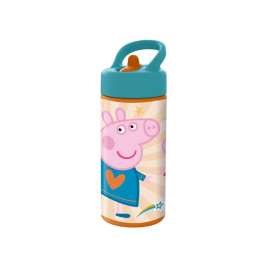 Botella de Agua Peppa Pig Having fun Rosa PVC 410 ml Precio: 8.49999953. SKU: S4305729