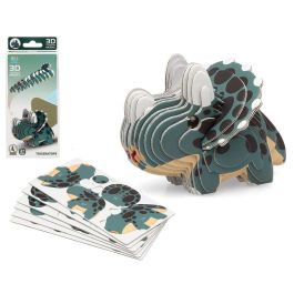 Puzzles Escolares Dinosaurio Verde 18x8 cm 3D 1 Set Precio: 2.2868993103. SKU: S1129303