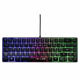 The G-Lab Teclado para juegos KEYZ-HYDROGEN/FR 60% Membrana negra