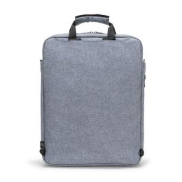Dicota Eco MOTION Bolsa Tote Convertible Mochila para Portátil 13-15.6" Tablet 12.9" RPET Reciclado Resistente Agua Blue Denim
