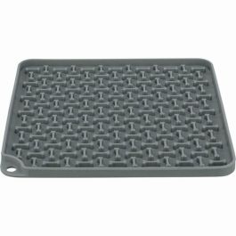 Comedero para Mascotas Trixie Gris oscuro Silicona 20 × 20 CM