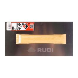 Rubi 65960 Llana Inox Mango Madera Cerrado 30cm Albañilería Solar Alicatar Cemento Alta Calidad Resistencia Desgaste 30x15cm