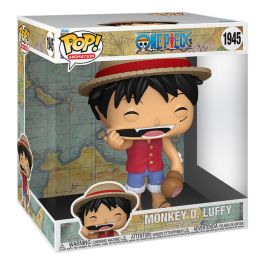 FUNKO Figura POP One Piece Monkey D. Luffy 25cm, Figura de vinilo coleccionable en caja regalo