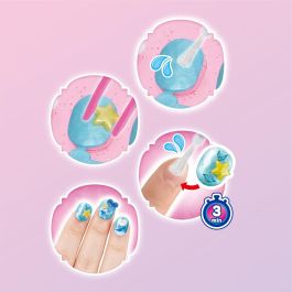 La caja de manicura de las princesas de Disney - Aquabeads - uñas que se adhieren con agua