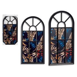 Portafotos Multiple Ventana Negro Giftdecor 34.5x2.5x69.5 cm (6 Unidades) Precio: 93.68999992. SKU: S3608594