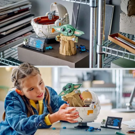 LEGO Star Wars Grogu con Aerocuna 75403 Juego de Construcción