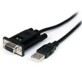 Adaptador USB a RS232 Startech 235M196 Negro 1 m Magenta