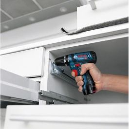 Bosch Professional Taladro-atornillador de impacto GSB 12V-15 + 1 batería 2.0Ah + 1 batería 4.0Ah - 06019B690G