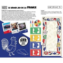 Liscianigiochi LIS8008324112586 El Gran Juego de Francia - Juego de mesa - A partir de 6 años