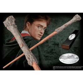 The Noble Collection Varita de Harry Potter - Réplica Fiel Coleccionista en Caja Elegante con Certificado de Calidad