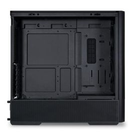 Lian Li LAN207DX Caja Gaming Lancool Negra con Pantalla Integrada de 6 Pulgadas, Panel de Vidrio Templado y USB-C, Soporte ATX