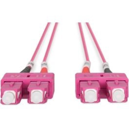 Digitus LWL Patchkabel SC a SC 1.00m Multimode Duplex OM4