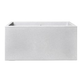 Elho ELH8711904499648 Jardinera Vivo Next Long 60 Gris L 59 x B 30 x H 29 cm para interior/exterior 100% reciclada