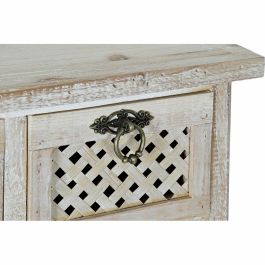 Cajonera DKD Home Decor Marrón claro Abeto Cottage Decapé 89 x 30 x 98 cm