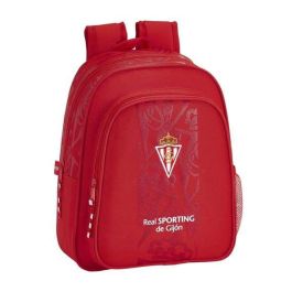 Cartera Escolar Safta Sporting De Gijon Mochila Infantil Adaptable A Carro 270x330x100 mm Cartera Escolar Safta Sporting De Gijon Mochila Infantil Adaptable A Carro 270x330x100 mm