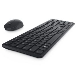 Dell KM5221W Teclado y Ratón Inalámbricos Pro - Combo QWERTY US Internacional - Negro