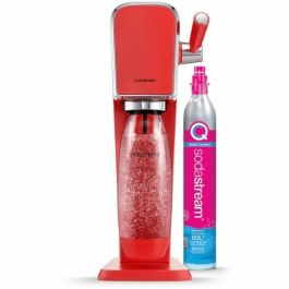 Máquina de agua con gas - SODASTREAM - ART Mandarine - Con 1 botella de 1L, compatible con lavavajillas + 1 recarga de gas de 60L Precio: 130.68999944. SKU: B1KDS7LRF8