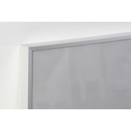 DKD Home Decor Cuadro Leopardo Negro Blanco Cristal Aluminio 100 x 100 cm (2 Unidades)