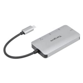 Targus ACH228 Plata, compatible con Thunderbolt 3 host, para Windows, MacOS y Chrome OS, con dimensiones de 85x45x10mm Targus ACH228 Plata, compatible con Thunderbolt 3 host, para Windows, MacOS y Chrome OS, con dimensiones de 85x45x10mm