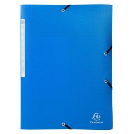 Carpeta De Gomas Y Solapas Exacompta Pp Opaco A4 Con Etiqueta Azul Precio: 3.50000002. SKU: B15MDWHDWJ