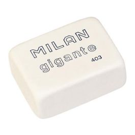 Milan Goma 403 grigante Miga De Pan 6,8x5,1x2,8 cm Blanco -Caja 3U-