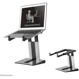 Neomounts NSLS200 Soporte Plegable Universal para Portátil 10-17" hasta 5 kg Altura Ajustable 20,7-26,7 cm Plateado