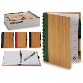 Libreta Bambú 14x18 cm, 140 Páginas - Pincello (24 Unidades) Precio: 39.79000058. SKU: B1B39AAQ5F