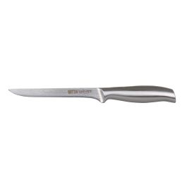 Quttin Cuchillo Jamonero Waves 16 cm - 28 cm largo, 3 cm ancho, 2.5 cm alto (4 Unidades)