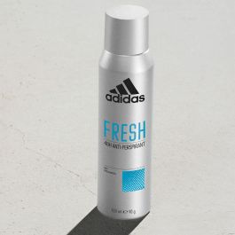 Adidas Fresh Anti-Perspirant 48H Desodorante Vapo para Hombre 150 ml, Dermatológicamente Evaluado, Vegano, Sin Alcohol