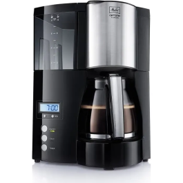 Melitta 100801 Optima Timer Cafetera con Filtro Programable - Negro - 8-12 Tazas, Programable, Descalcificación Automática, 850W Precio: 80.8900004. SKU: B1543BT8F3