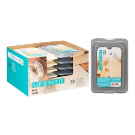 Leknes Fiambrera Plana Surtidos Colores 25.5 x 17.5 x 3 cm (Set de 24)