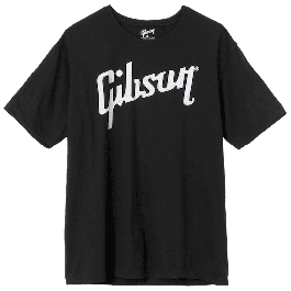 T-Shirts - Distressed Gibson Logo T (Black), Medium Precio: 19.49999942. SKU: B1CRNS7WDL