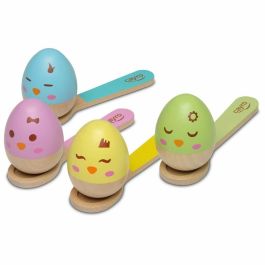 Cayro Eggs de Madera Sostenible Certificada FSC, Juguete Educativo para el Desarrollo de Niños y Niñas desde 3 Años, con Idiomas Variados en Caja y Guías. Cayro Eggs de Madera Sostenible Certificada FSC, Juguete Educativo para el Desarrollo de Niños y Niñas desde 3 Años, con Idiomas Variados en Caja y Guías.