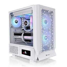 Thermaltake Ceres 330 TG Caja PC Midi Tower Blanca con 2 Ventiladores Frontales de 140mm