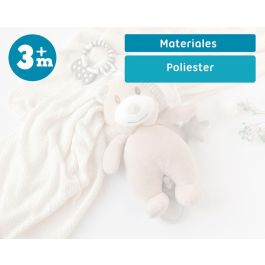 KioKids Musical Móvil de Cuna Oso Peluche Beige +0 Meses con Melodía Suave y Mecanismo de Cuerda para Bebés Recién Nacidos Colección Dolci Amici