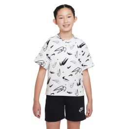 Camiseta de Manga Corta Infantil Nike Boxy Swooshfetti Blanco Precio: 25.4947. SKU: B1D7NXZC7D