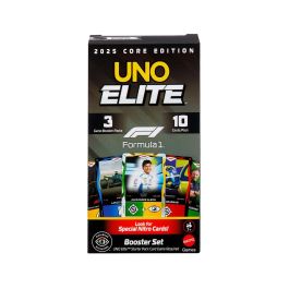 Mattel Games UNO Elite Fórmula 1 - Booster Pack Jlv43 - 30 Cartas Especiales Elite, Expansión de Juego de Cartas Precio: 7.49999987. SKU: B18WY88776