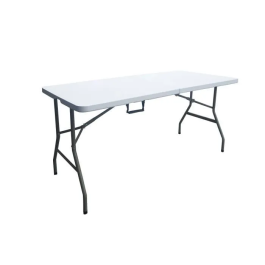 Mesa Plegable 150 cm 6 Personas Aucune Acero con Recubrimiento en Polvo para Interior y Exterior Precio: 119.50000051. SKU: B15N66C63Q
