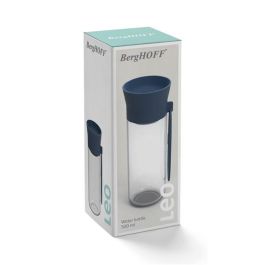 Berghoff 3950121 Botella de Agua 0,5L Ligera con Correa para Gimnasio u Oficina