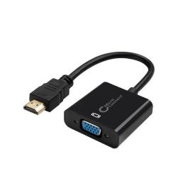 MicroConnect Convertidor HDMI a VGA con Audio - Adaptador para Portátil a Pantalla