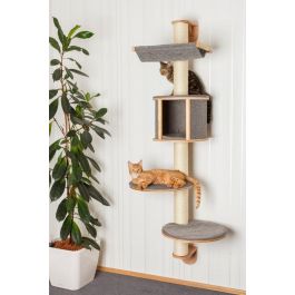 Árbol para gatos de pared - 168 cm de alto - Dolomit Tofana - KERBL - Gris