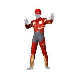 Disfraz de Superhéroe Rojo para Hombre Adulto Talla XL, ideal para Carnaval o fiestas temáticas, incluye Máscara y Mono Completo Disfraz de Superhéroe Rojo para Hombre Adulto Talla XL, ideal para Carnaval o fiestas temáticas, incluye Máscara y Mono Completo