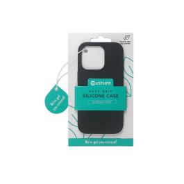 eSTUFF iPhone 14 Pro MADRID Silicone Cover - Black eSTUFF iPhone 14 Pro MADRID Silicone Cover - Black