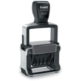 Trodat Professional 4.0/L 5440 121369 Sello de Fecha y Texto Autoentintado 27x48mm, Tinta Azul/Rojo, Caucho Precio: 57.49999981. SKU: B1835HZQQ9